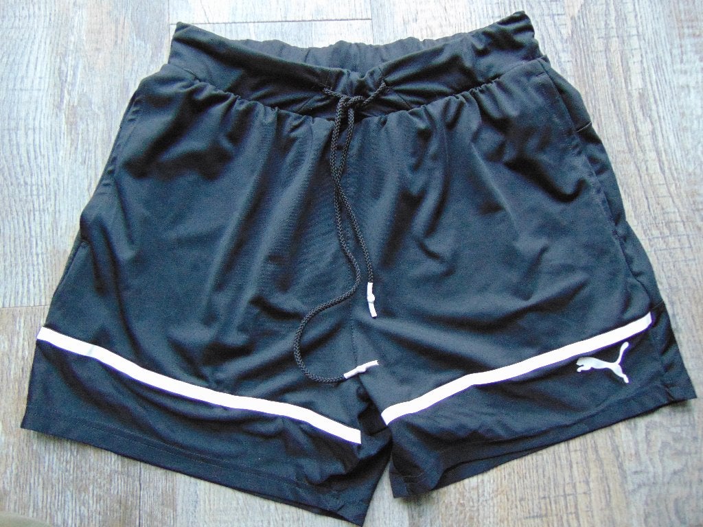 Puma korte broek zwart sportbroek maat 158 broekje, Kinderen en Baby's, Kinderkleding | Maat 158, Broek, Puma, Ophalen of Verzenden
