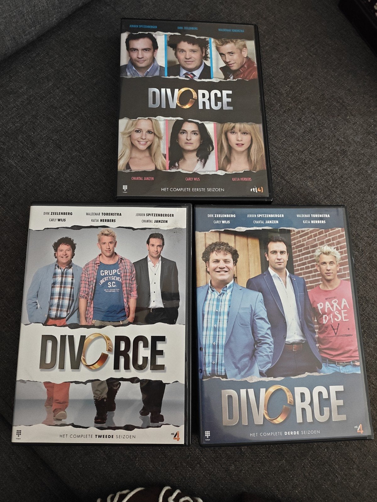 Divorce deel 1, 2 en 3, Alle leeftijden, Ophalen of Verzenden, Gebruikt