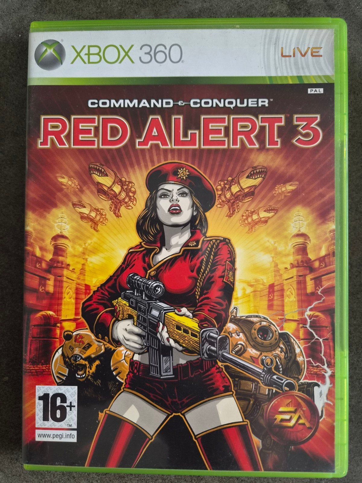 Command & Conquer Red Alert 3 - Xbox 360, 1 speler, Verzenden, Strategie en Constructie, Vanaf 16 jaar