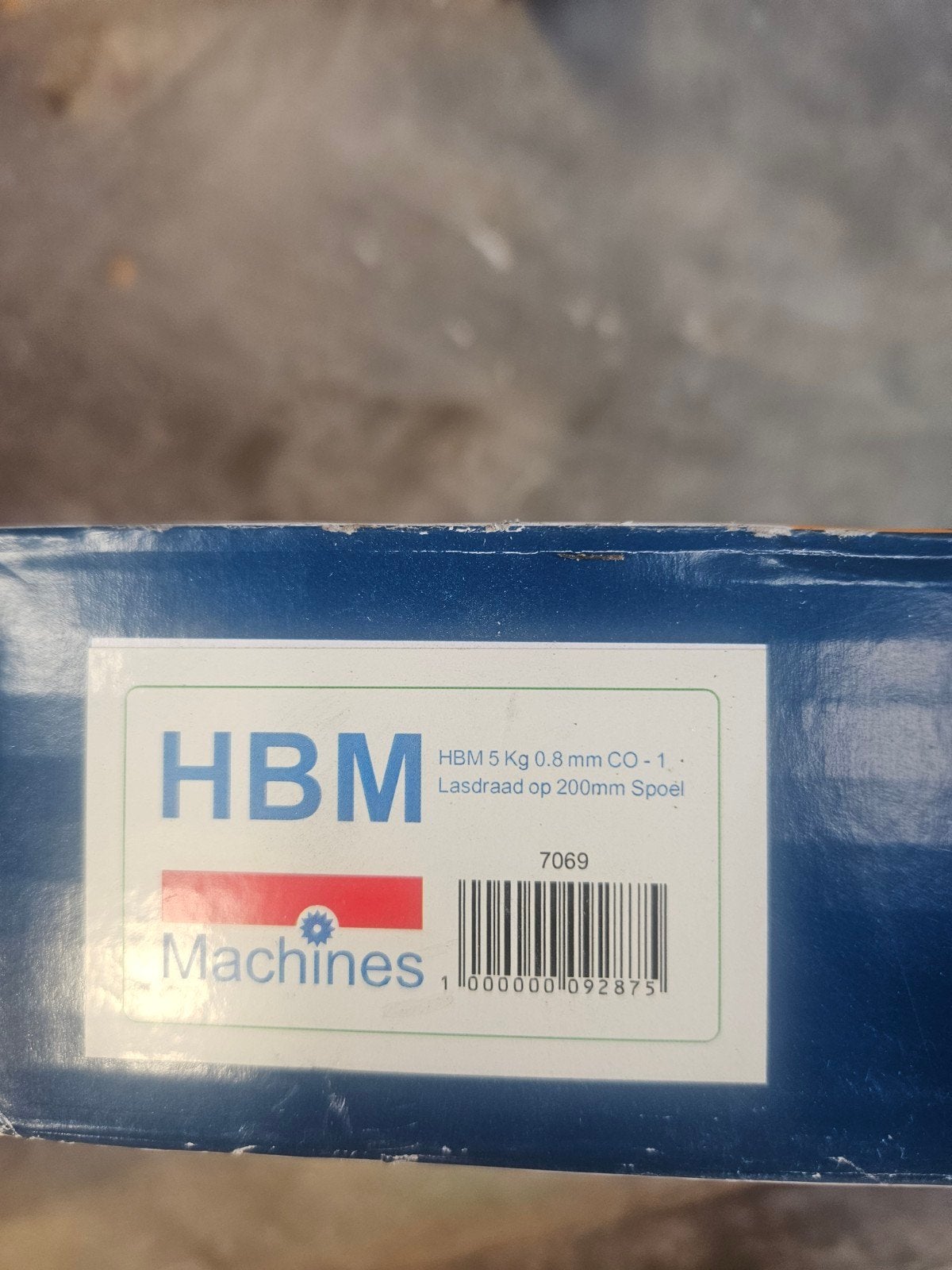 hbm lasdraad nieuwe rol 5kg 0.8mm op 200mm spoel, Ophalen of Verzenden, Nieuw, Overige typen