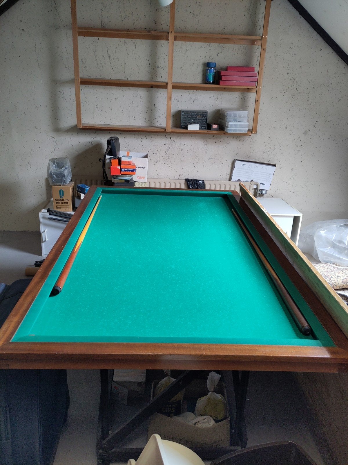 Gebruikte Biljarttafel met Keuen, Ophalen, Gebruikt, Biljarttafel