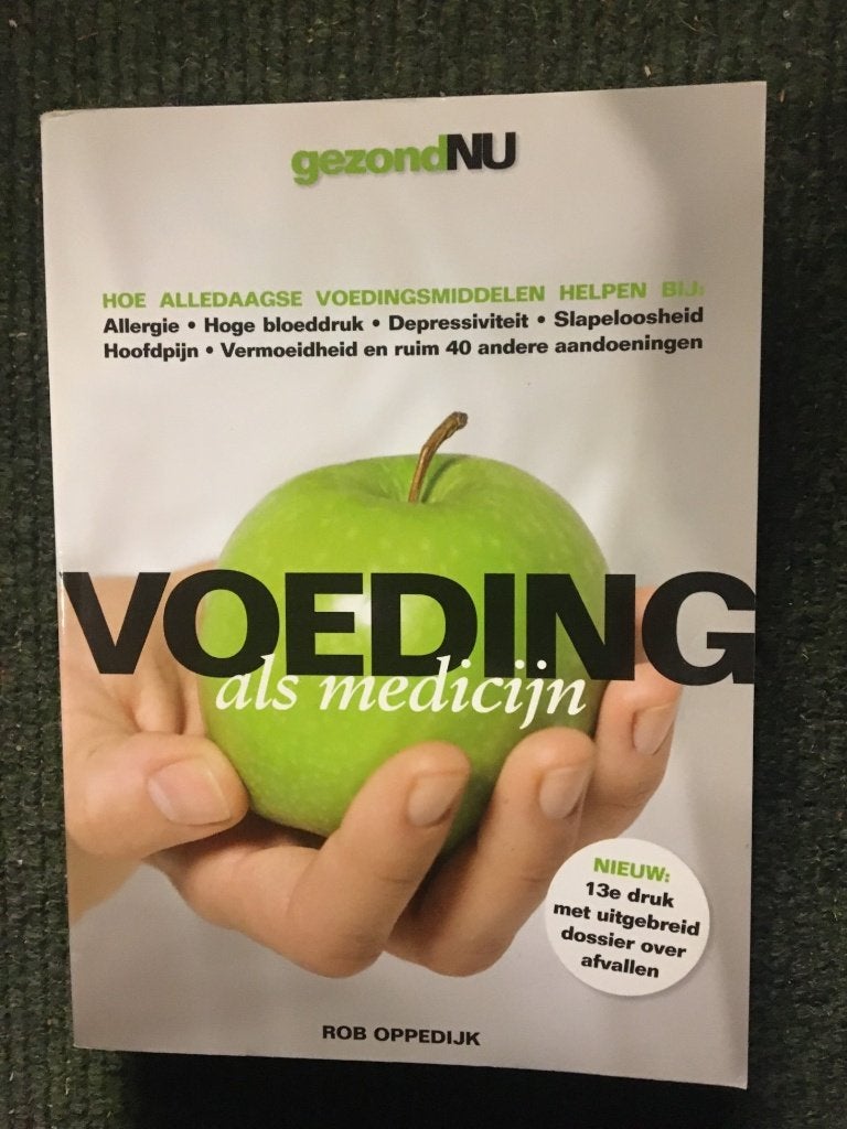 Voeding als medicijn; door Rob Oppedijk #Voedingsleer, Dieet en Voeding, Rob Oppedijk, Ophalen of Verzenden, Zo goed als nieuw