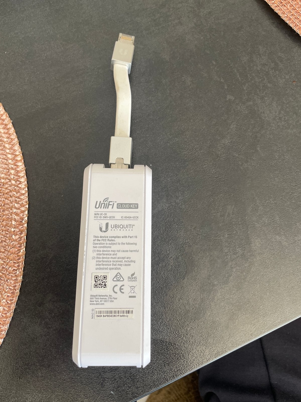 Ubiquiti UniFi Cloud Key (UC-CK) - Netwerkcontroller, Ophalen of Verzenden, Gebruikt, Router