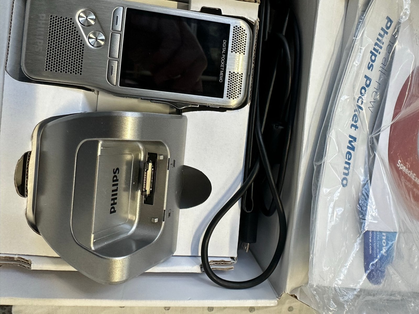 Philips Pocket Memo DPM8200/01 Digitale Dicteerrecorder, Ophalen of Verzenden, Nieuw