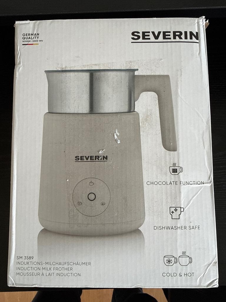 Severin SM 3589 Spuma Lite Melkopschuimer – Inductie –, -, -, Ophalen of Verzenden, Zo goed als nieuw