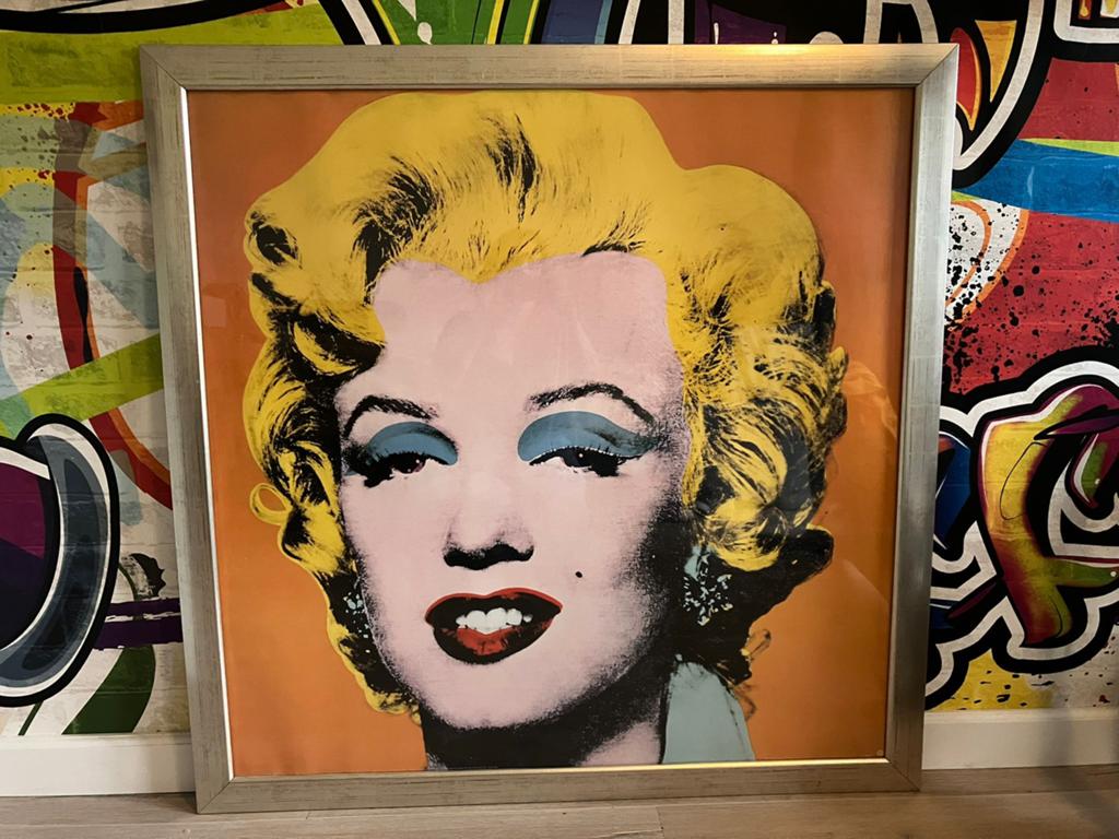 Marilyn Monroe ingelijste poster Andy Warhol, Ophalen
