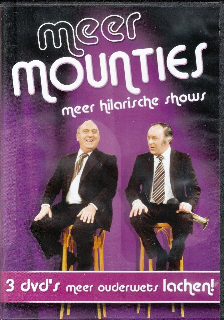 30 sketches van The Mounties op 3 DVD's, Alle leeftijden, Verzenden, Zo goed als nieuw, Overige genres