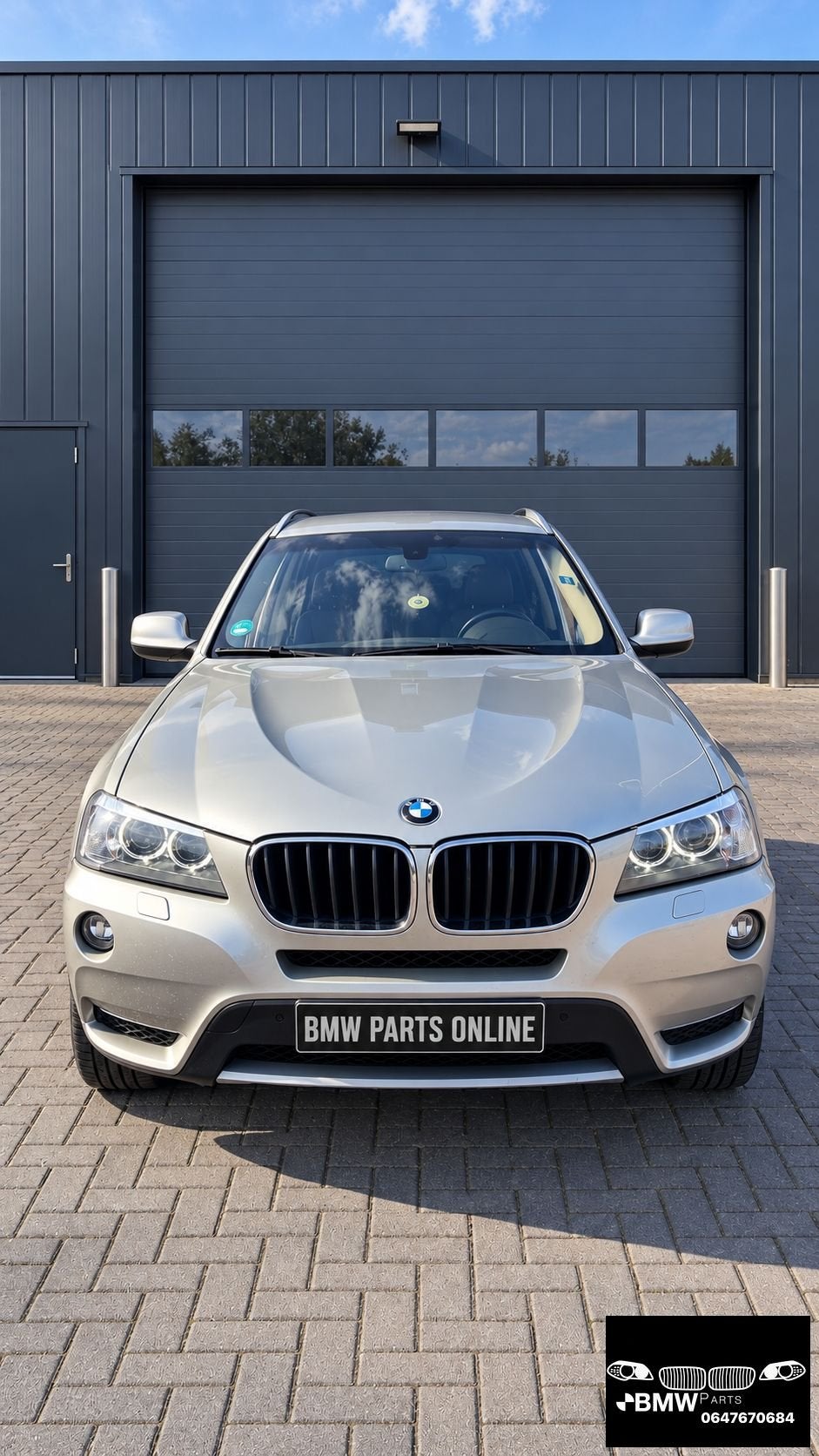 Complete voorkop BMW X3 F25 LCI – bi-xenon – € 3.000, Auto-onderdelen, Gebruikt, -, Ophalen of Verzenden, Bumper