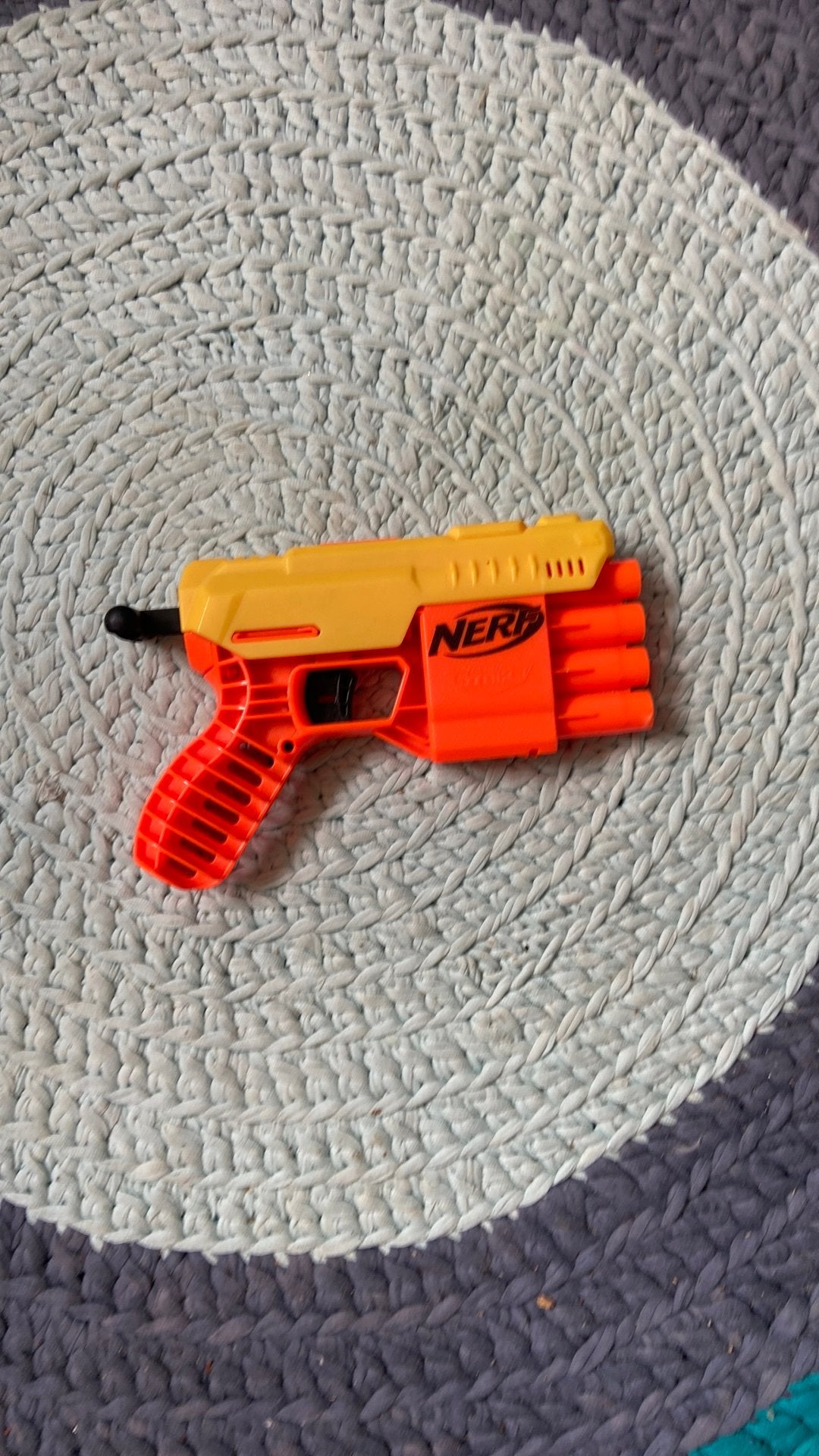 Nerf gun, Ophalen, Gebruikt