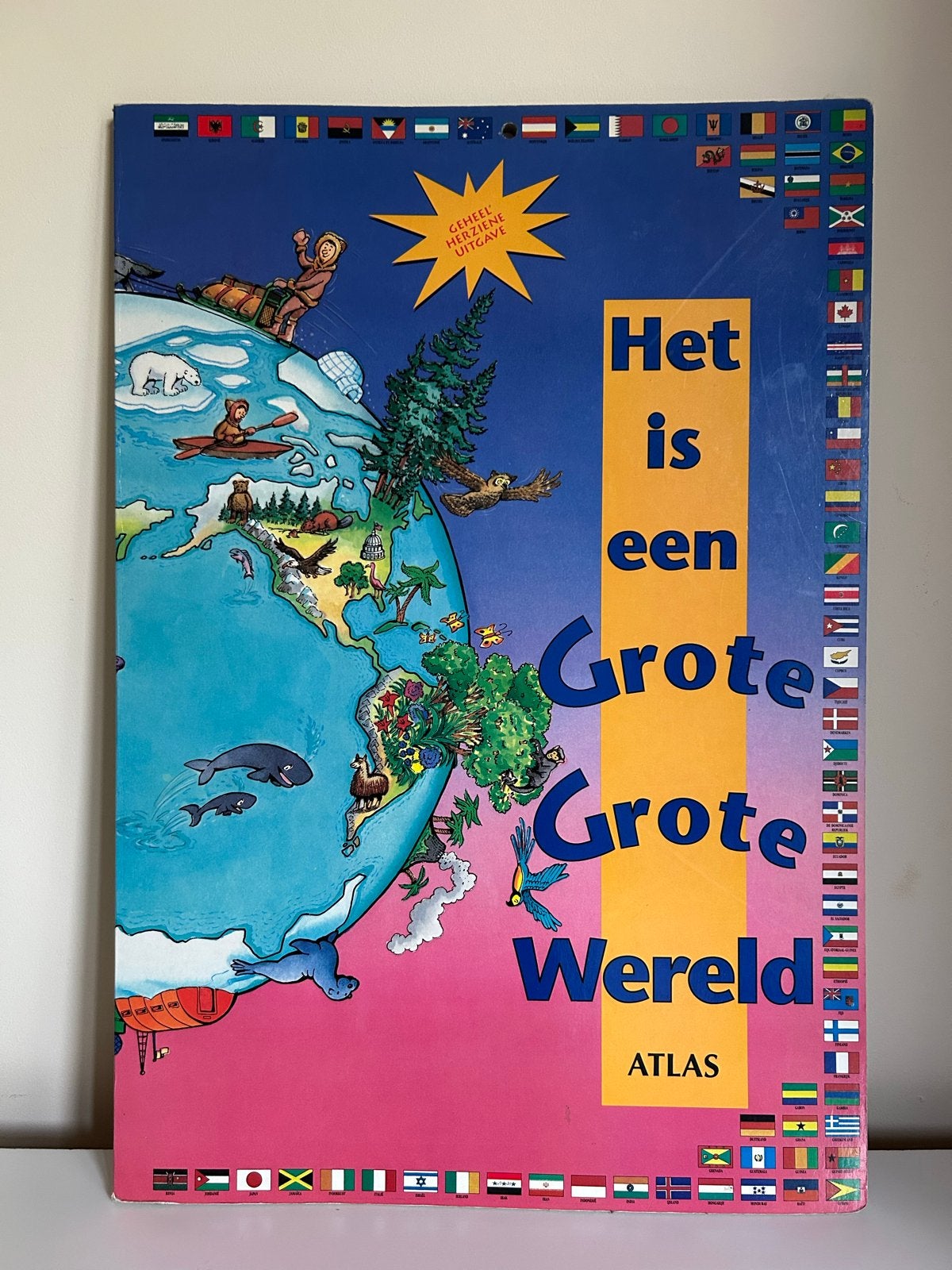 Het is een Grote Grote Wereld Atlas,Tormont GroteWereldAtlas, Ophalen of Verzenden, Wereld, Overige atlassen