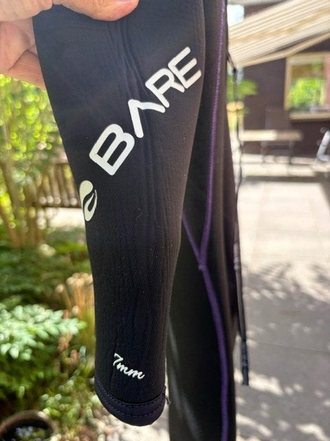Duikpak Bare 7mm dames maat8=40, Ophalen of Verzenden, Zo goed als nieuw, Duikpak