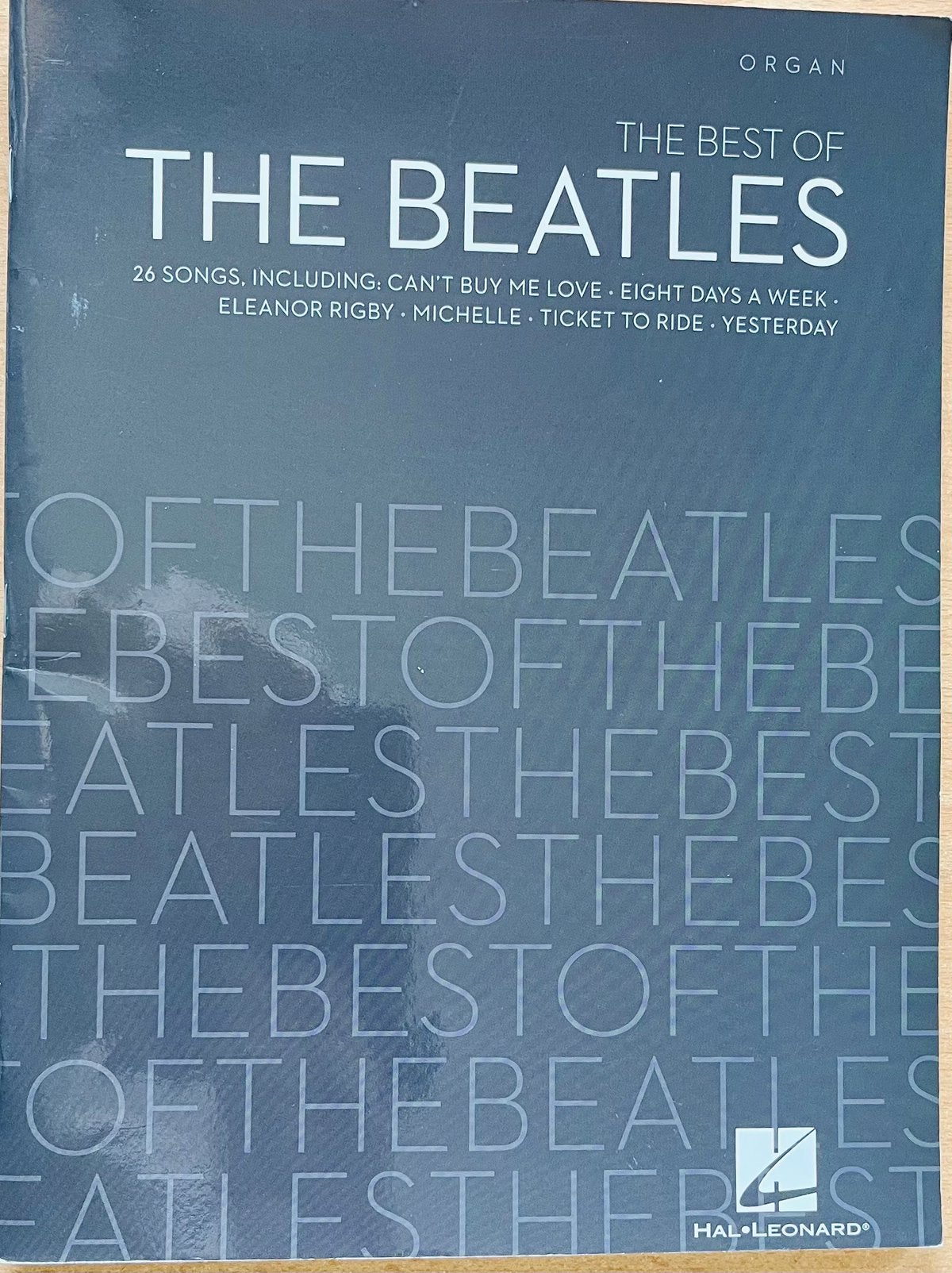 Boek met bladmuziek van The Beatles voor Orgel of Keyboard, Muziek en Instrumenten, Bladmuziek, Ophalen of Verzenden, Zo goed als nieuw