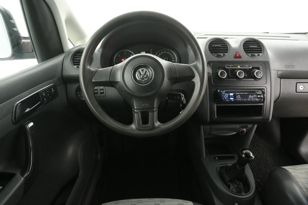 Volkswagen Caddy 1.6 TDI | Marge | Airco | Cruise | Elektrpa, Auto's, Bestelauto's, Voorwielaandrijving, Euro 5, Stof, Gebruikt