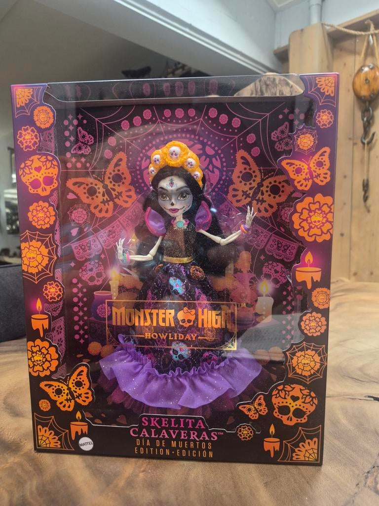 Monster High Skelita Calaveras Día de Muertos pop, Ophalen of Verzenden