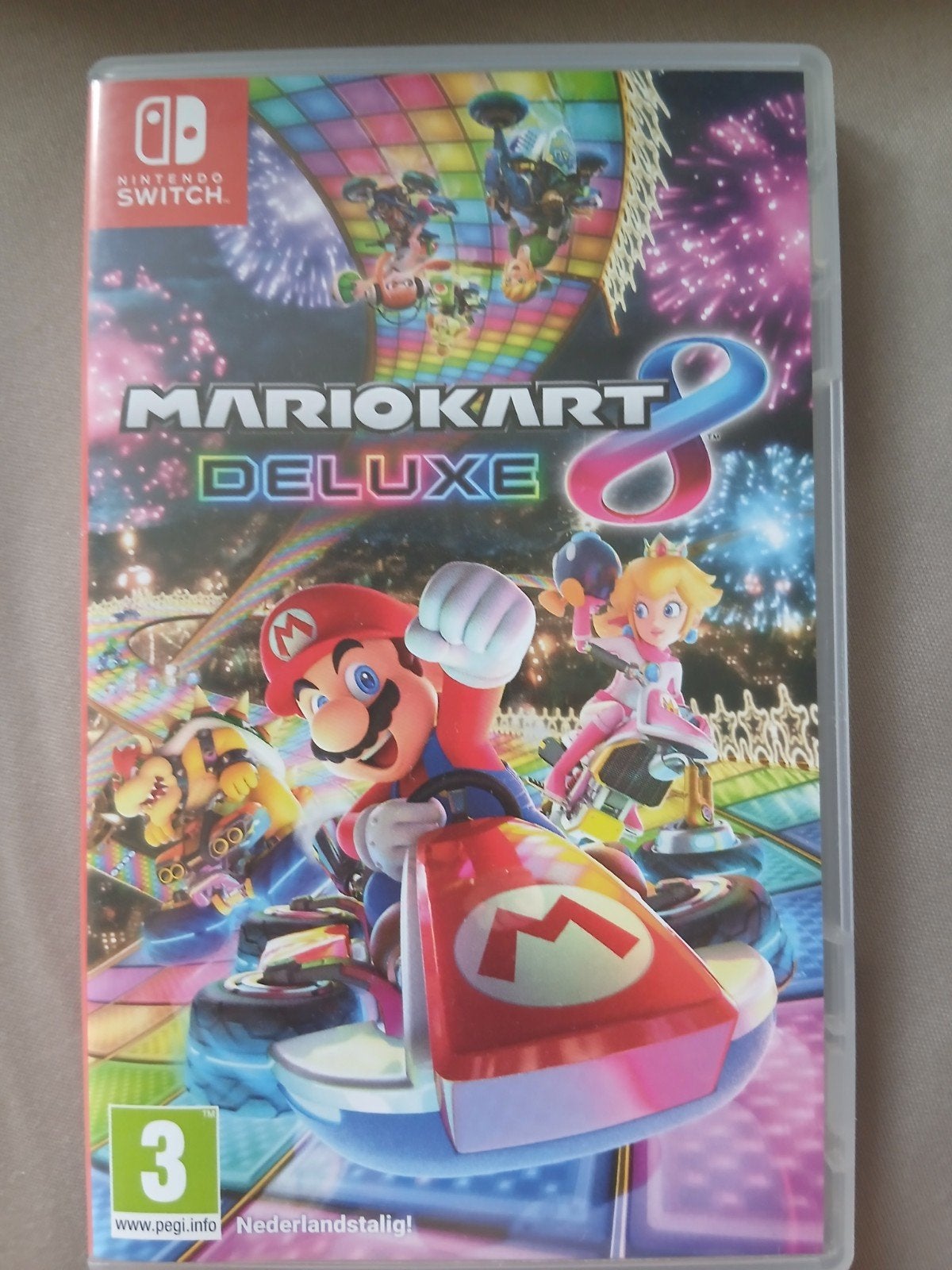 Mario kart deluxe nintendo switch, Racen en Vliegen, Ophalen of Verzenden, Zo goed als nieuw, 3 spelers of meer