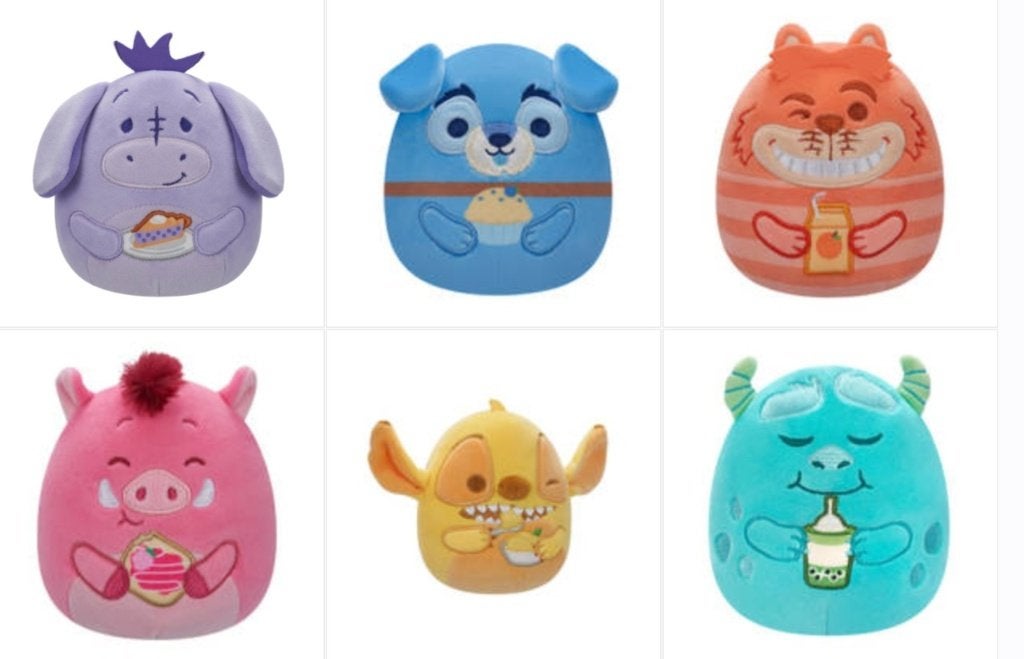Complete set Disney Squishmallows Mystery Squad 13cm 6 stuks, Ophalen, Winnie de Poeh of vrienden, Nieuw, Knuffel