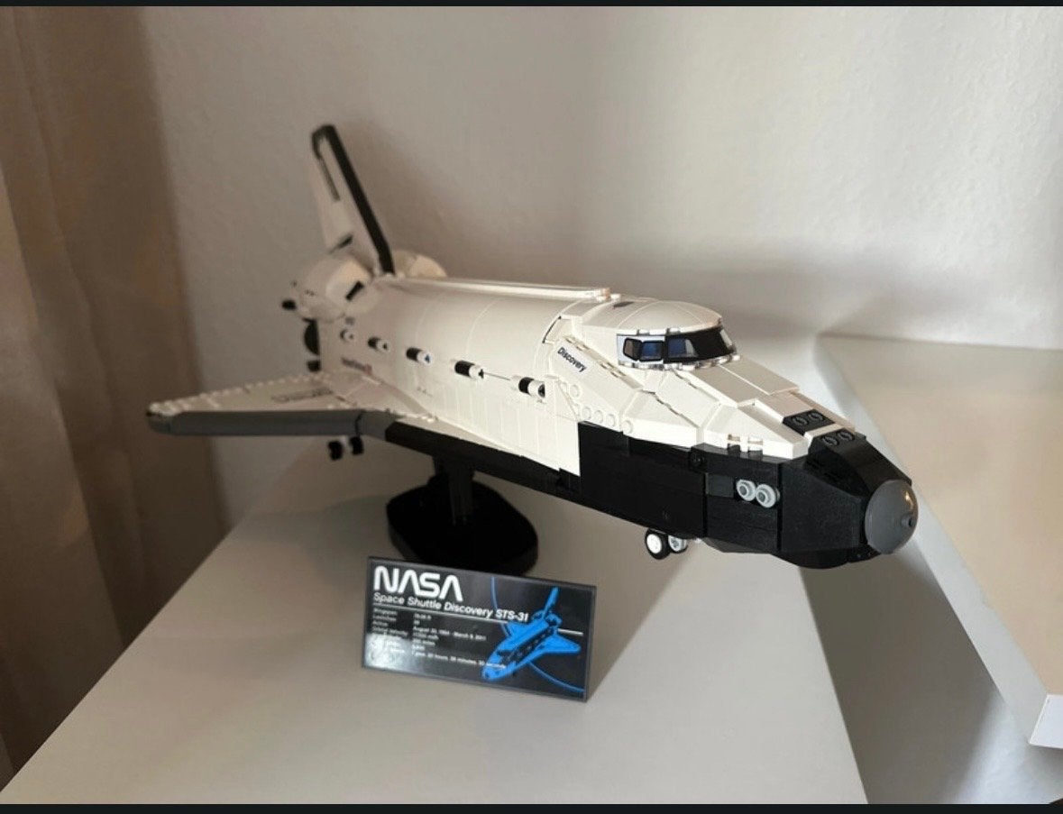 LEGO NASA Space Shuttle Discovery met extra mini setje, Kinderen en Baby's, Ophalen of Verzenden, Zo goed als nieuw