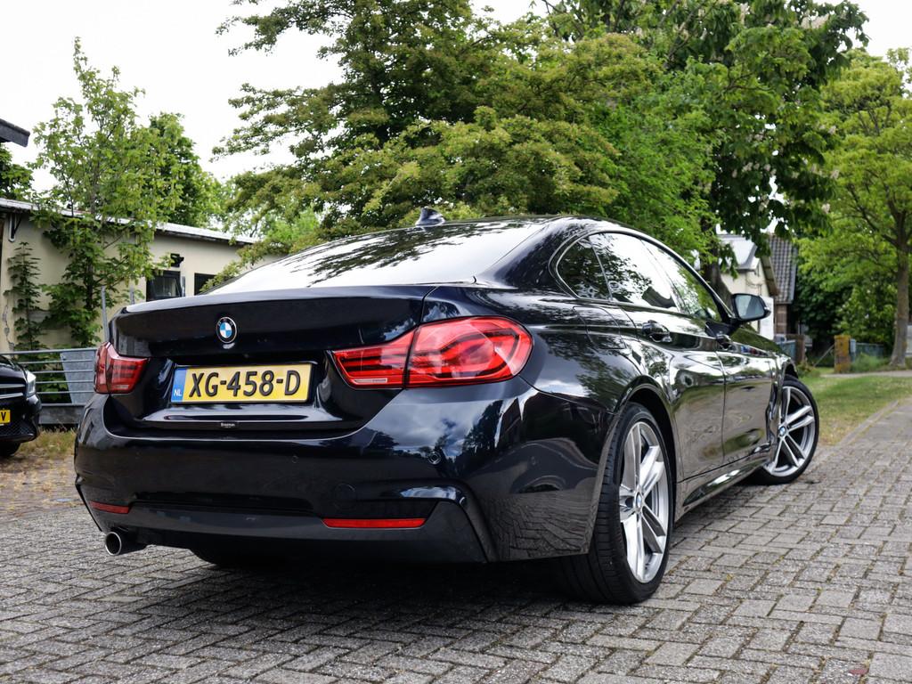 BMW 4 Serie Gran Coupé 418i High Executive 2e-Eig & Keurig-, Auto's, Automaat, 12 maanden, Gebruikt, Zwart