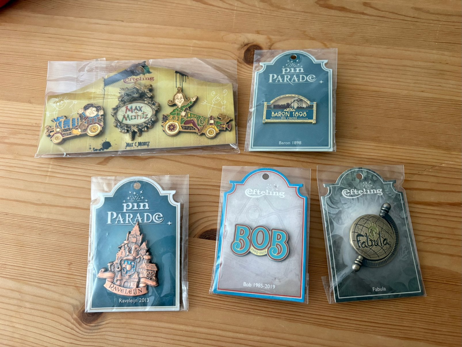 Efteling pins, Verzamelen, Ophalen of Verzenden, Nieuw, Button of Speldje