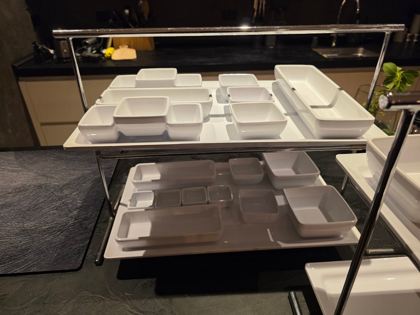 Professionele Truyts buffetset - melamine en standaar, Ophalen of Verzenden