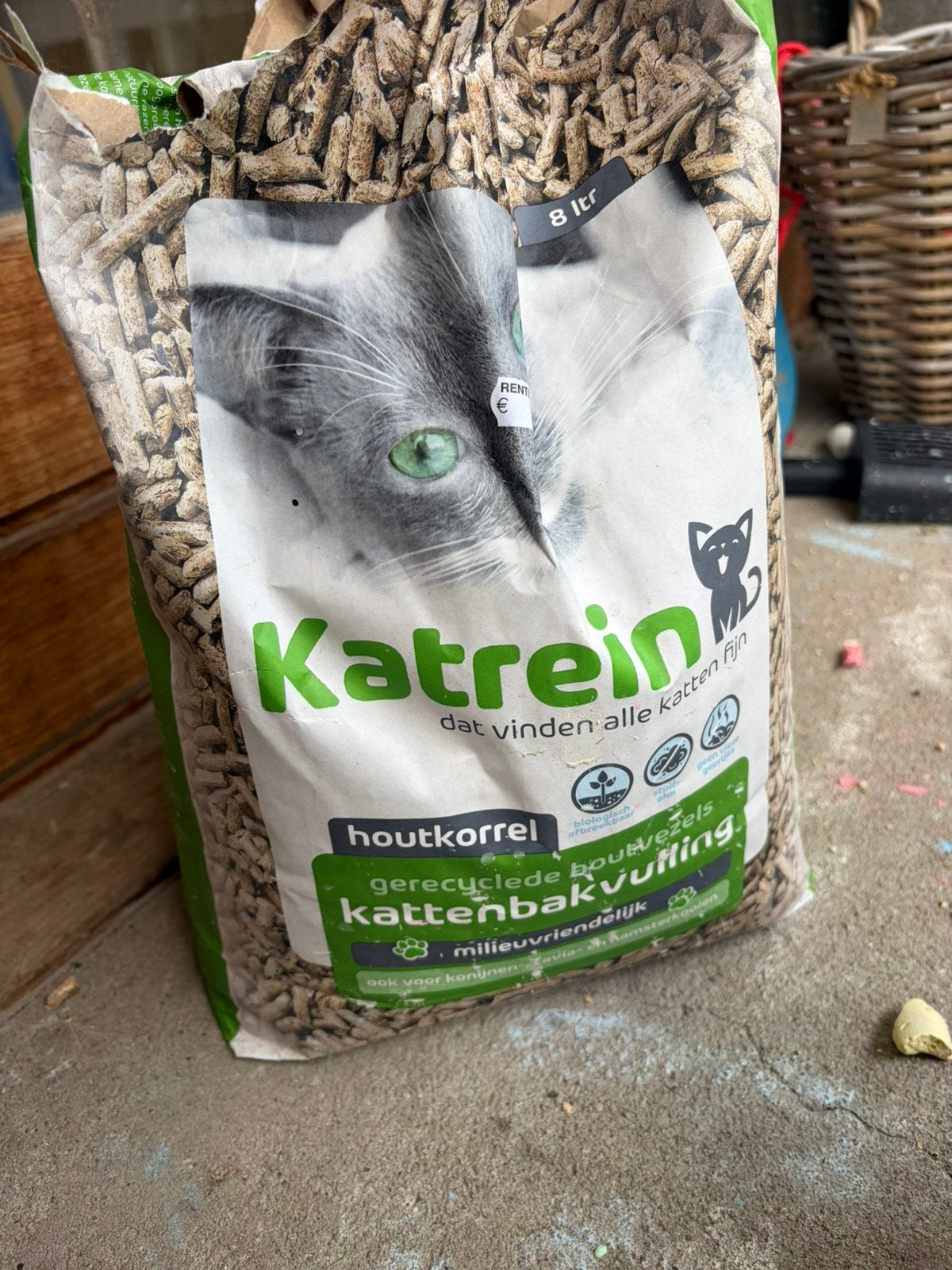 Kattenbakvulling GRATIS, Dieren en Toebehoren, Ophalen, Zo goed als nieuw
