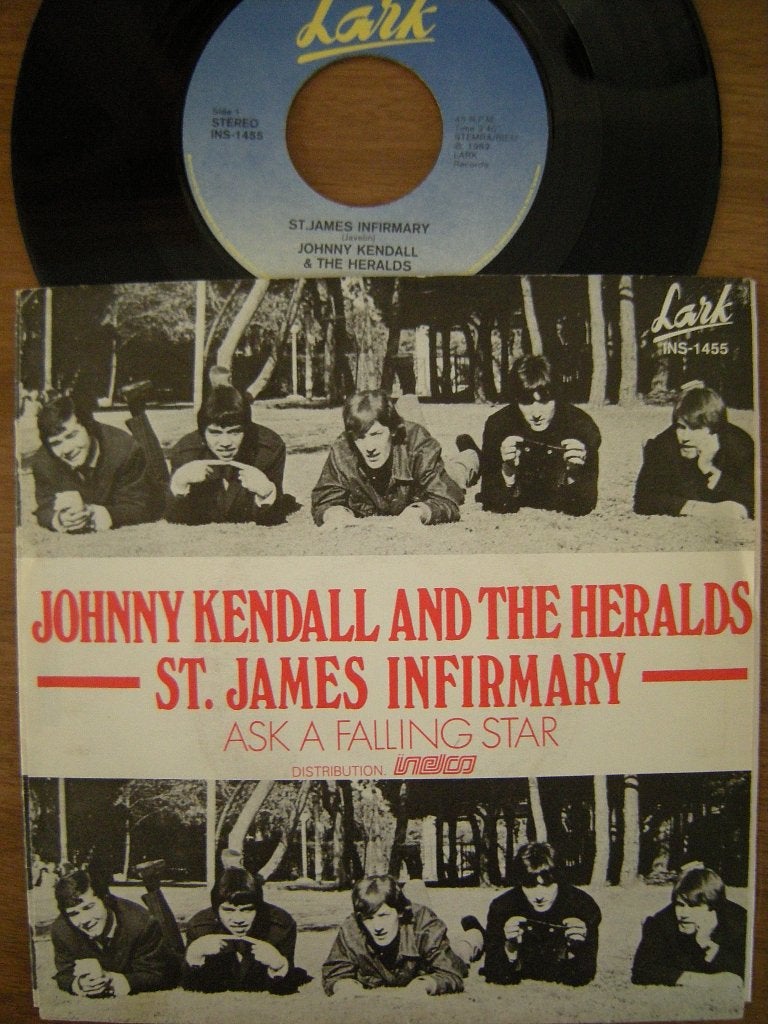 Johnny Kendll and The Heralds (St. James Infirmary), Gebruikt, 7 inch, Ophalen of Verzenden, Pop