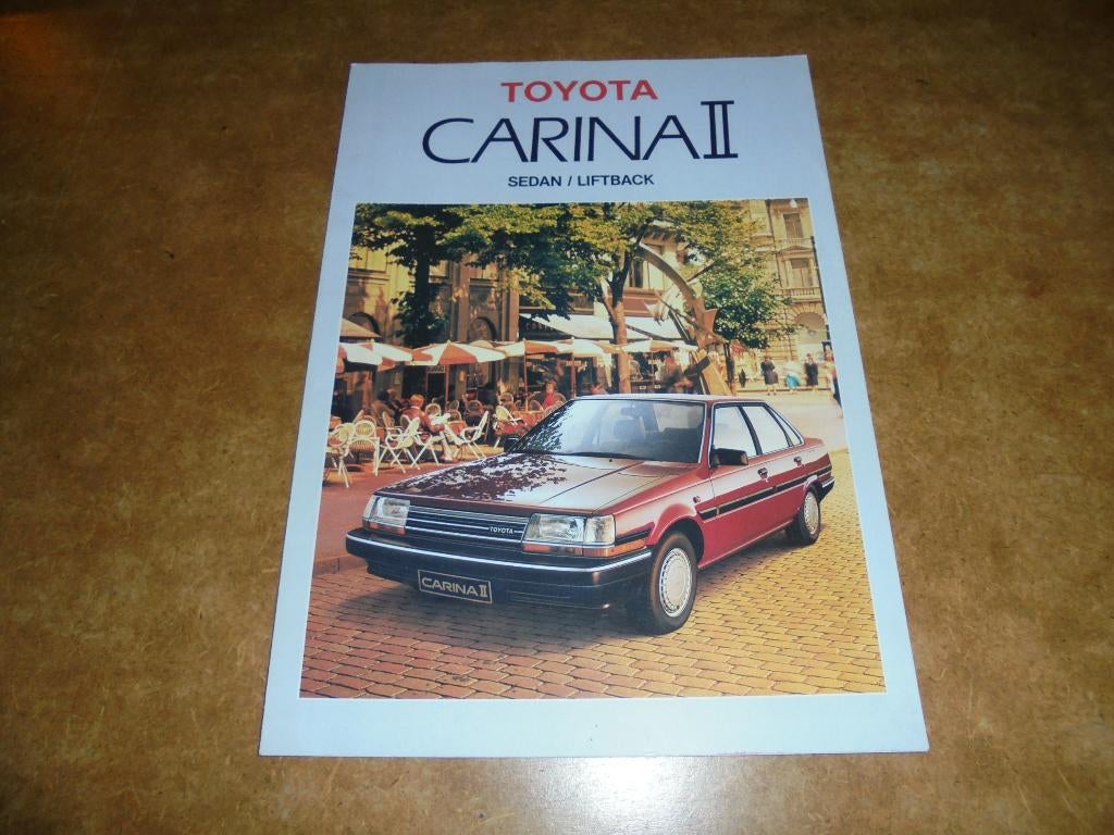 brochure Toyota Carina II, Ophalen of Verzenden, Nieuw, Toyota