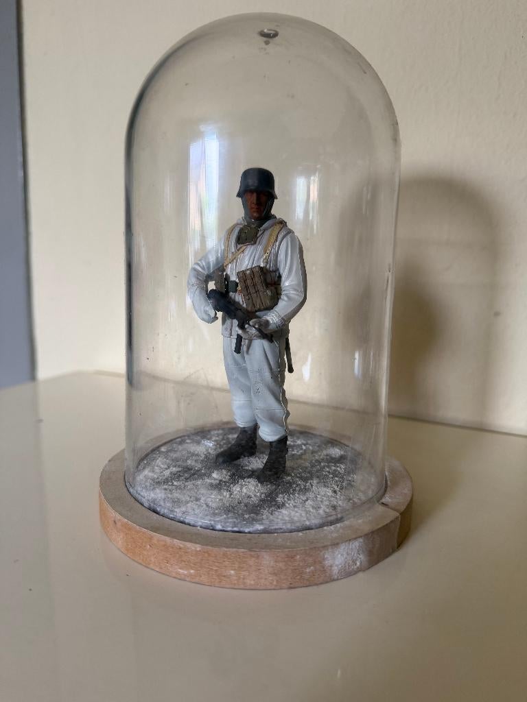 german infantry winter in stulp, Ophalen of Verzenden, Gebruikt, 1:50 of kleiner, Figuur of Figuren