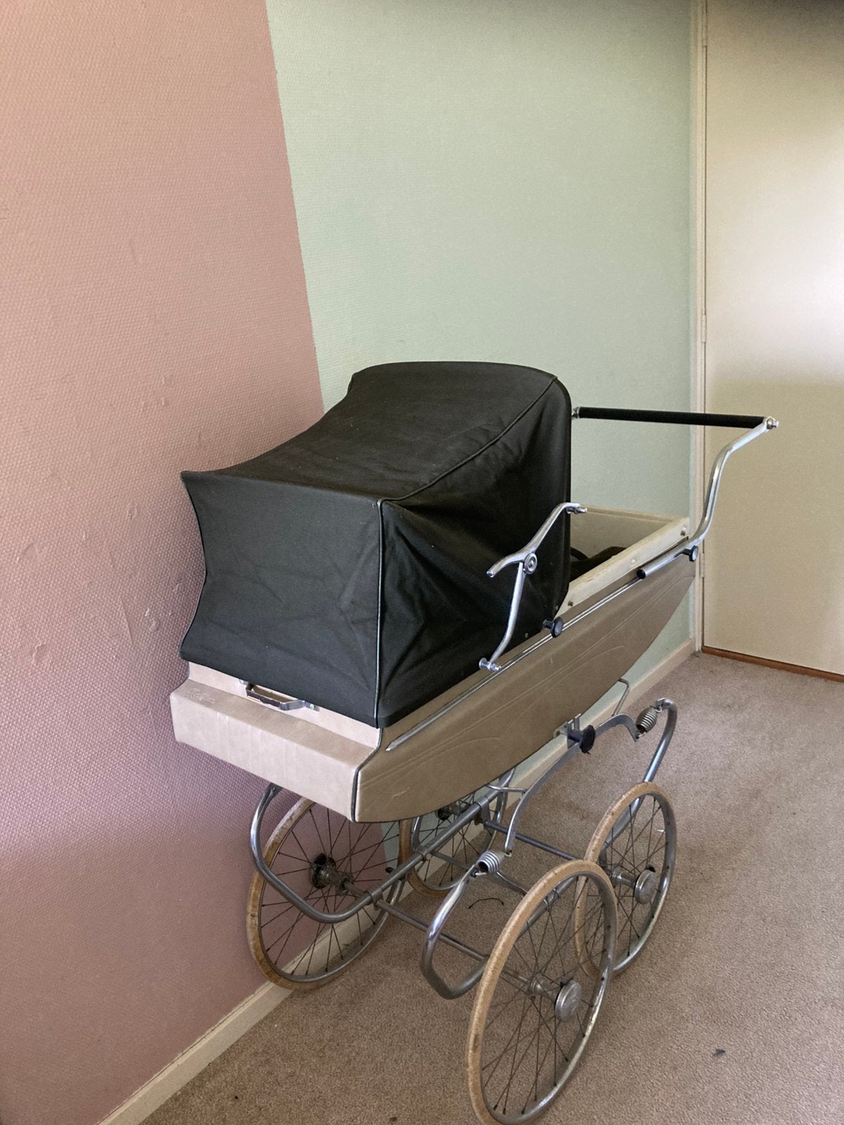 Prachtige vintage Koelstra kinderwagen, Ophalen, Gebruikt, Kinderwagen, Overige merken