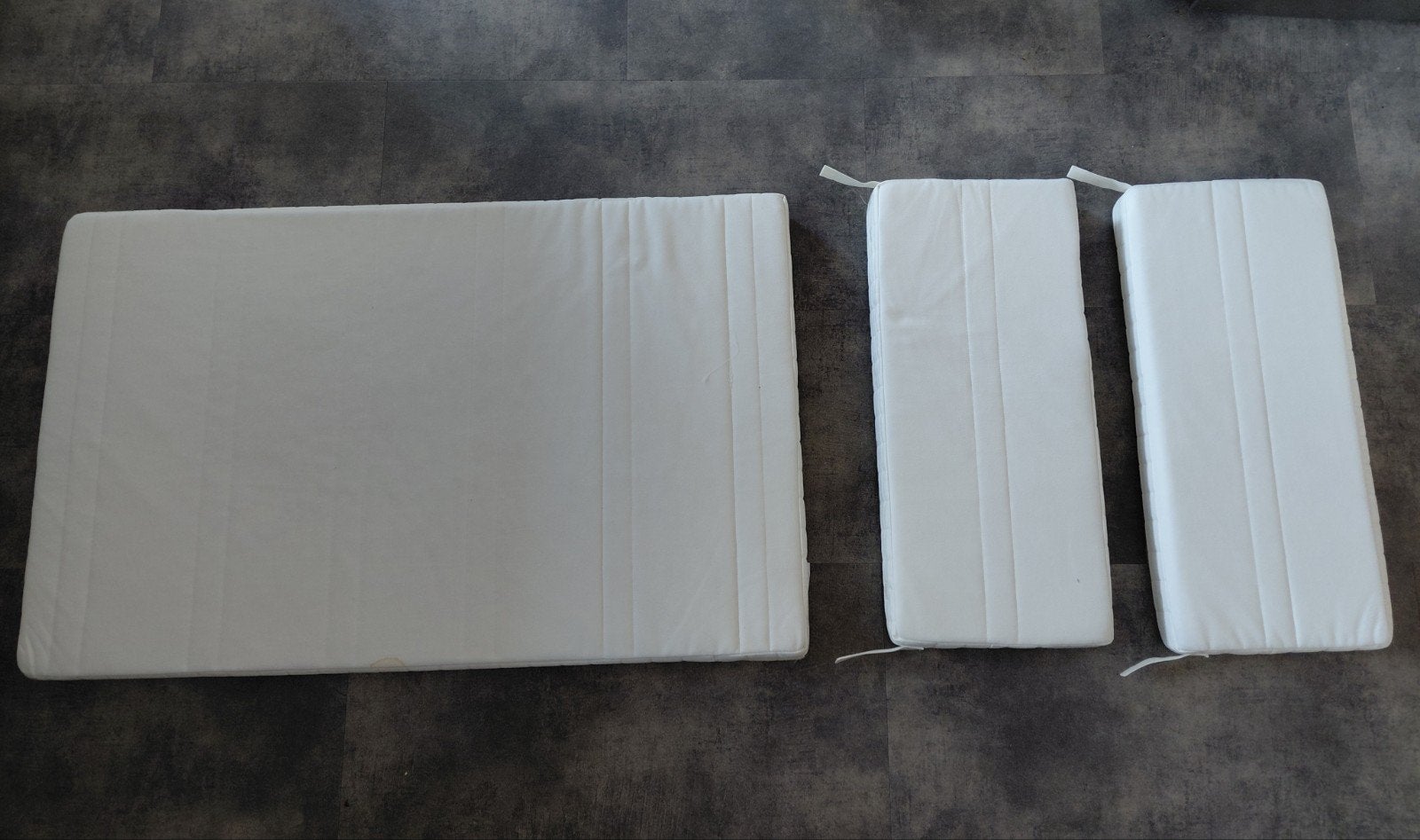 Kinderbed meegroei matras, Ophalen, 70 tot 85 cm, Zo goed als nieuw, Matras
