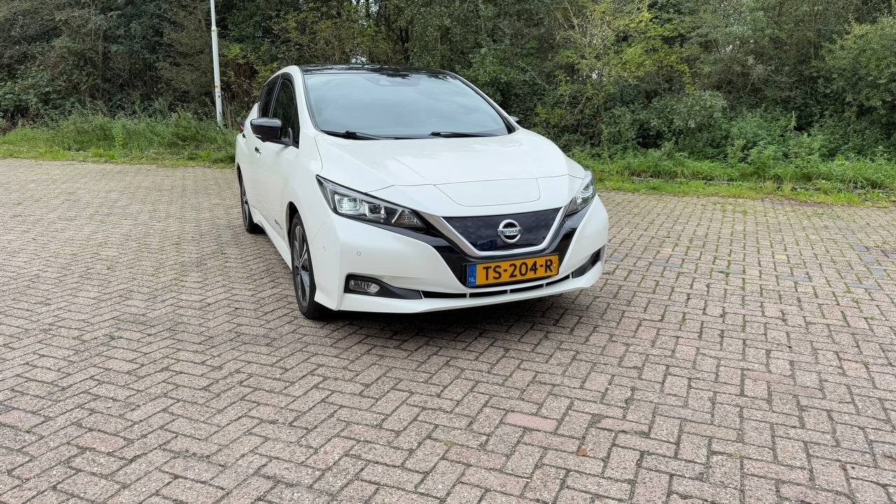 Nissan Leaf Electric 40kWh 2018 Wit, Wit, Origineel Nederlands, Elektrisch, Particulier