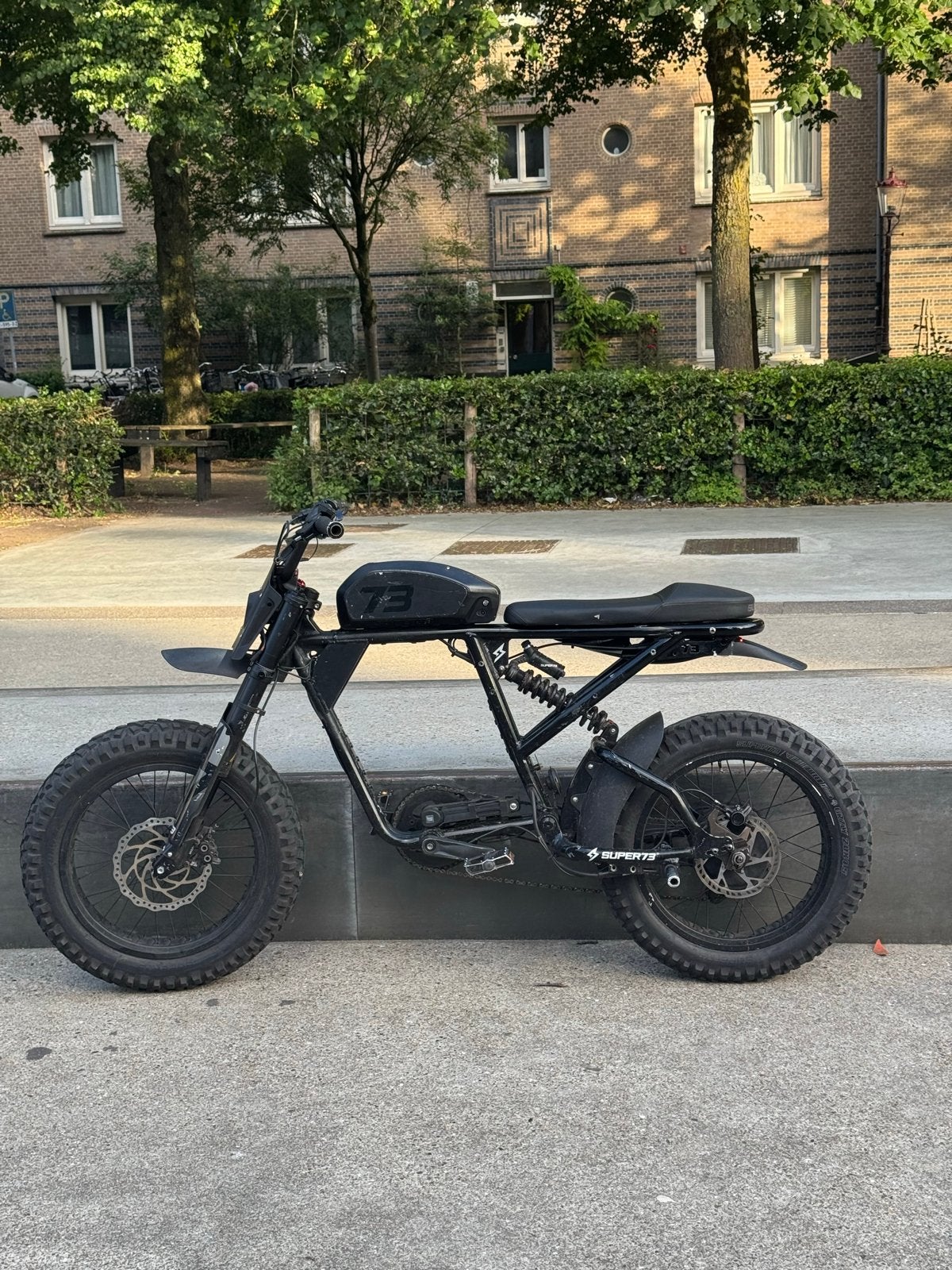 Super73 Rx zwart, Zo goed als nieuw, Minder dan 47 cm, 50 km per accu of meer, Ophalen