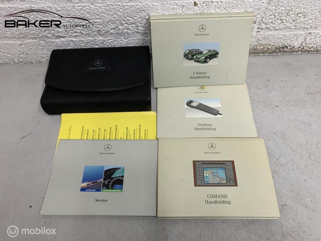 Instructieboekje Mercedes E-klasse W210 ('95-'02), Gebruikt, Mercedes-Benz, Ophalen of Verzenden, Mercedes-Benz
