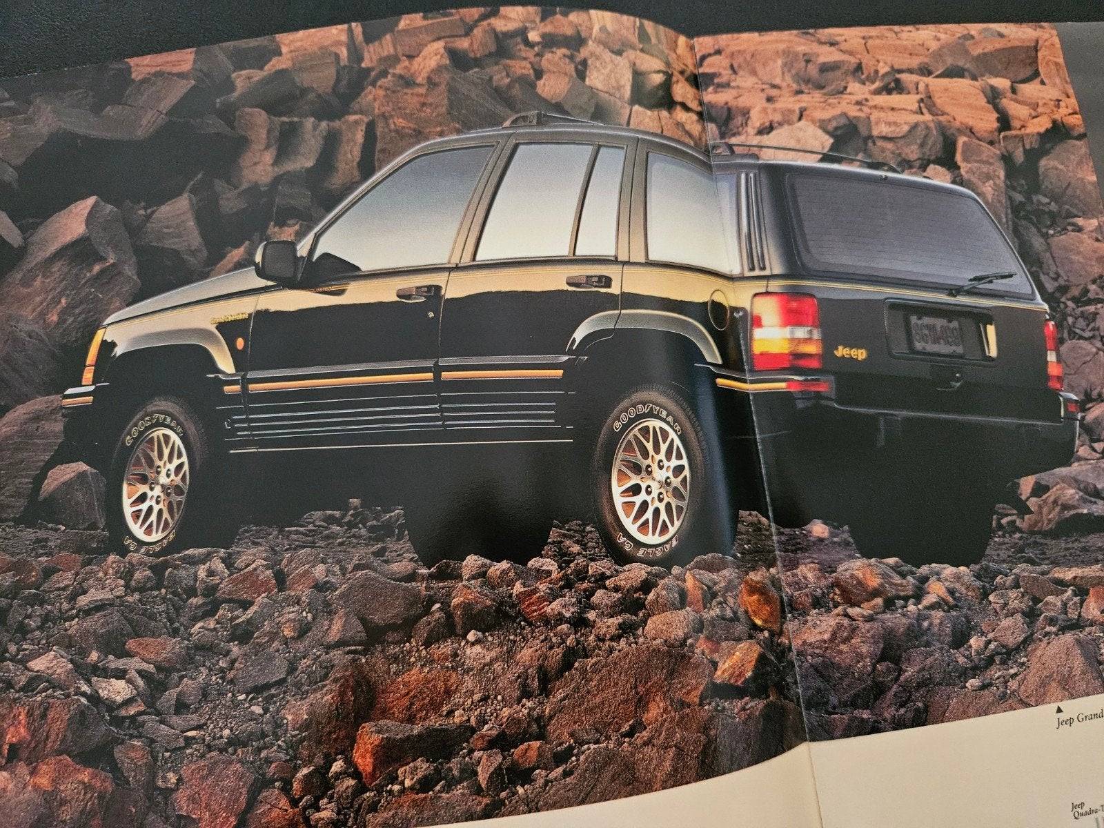 Brochure Jeep Grand Cherokee, Ophalen of Verzenden, Zo goed als nieuw, Overige merken