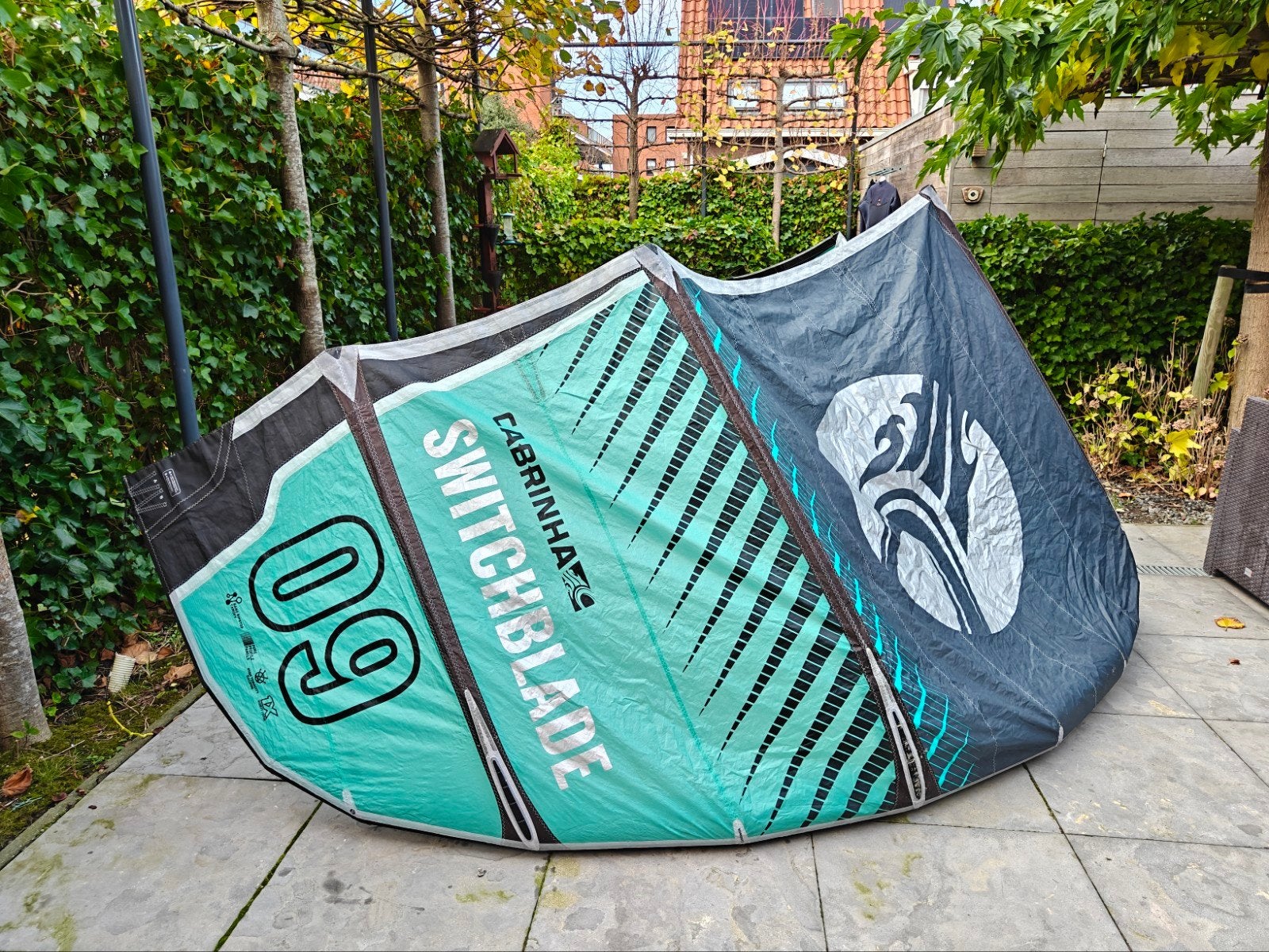 Cabrinha Switchblade 9m Kitesurf Kite, Watersport en Boten, Kitesurfen, Geen board, Ophalen of Verzenden, Gebruikt, 9 m²