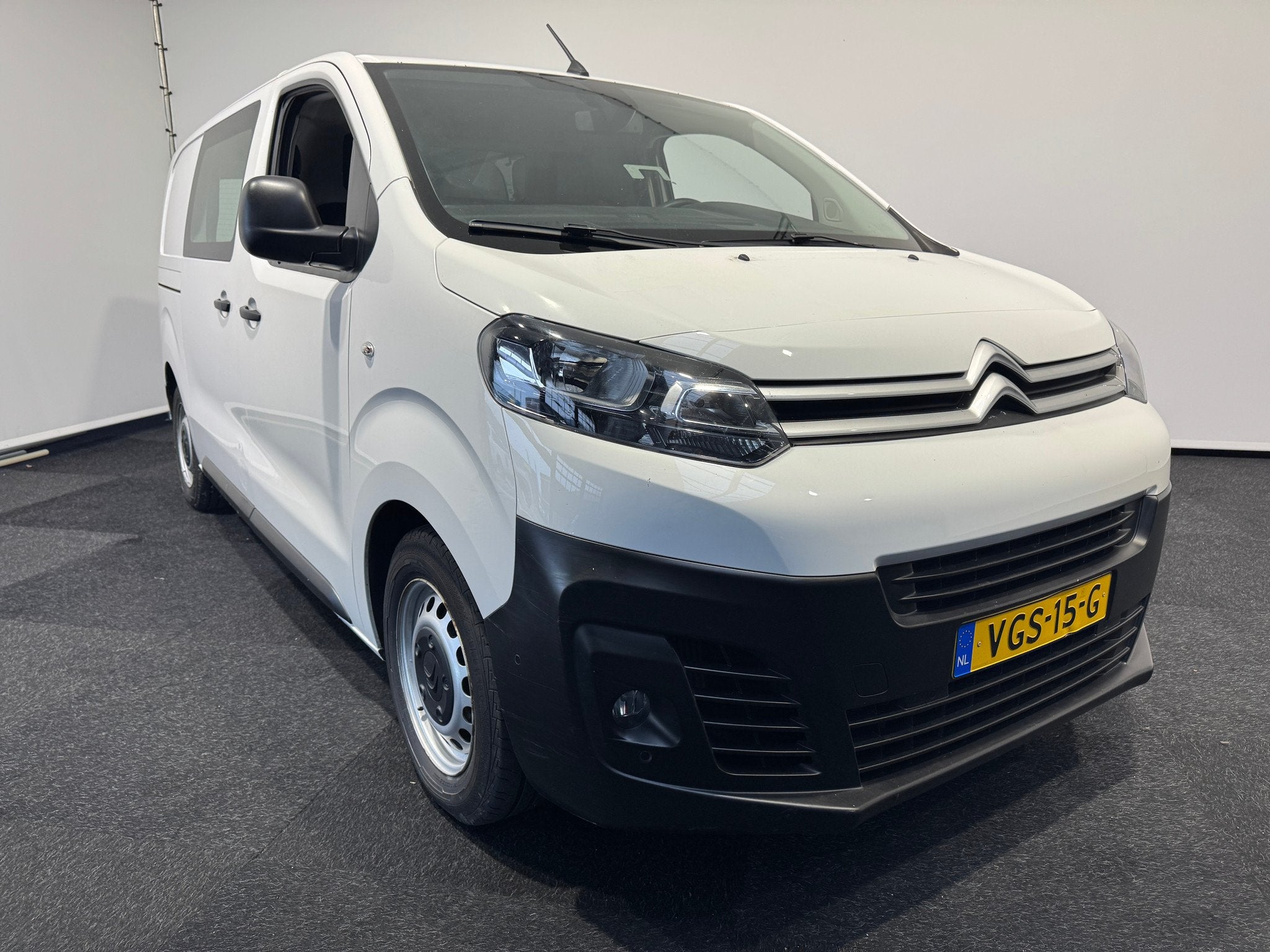 Citroën JUMPY 1.5 HDI 120 pk incl klep Euro 6 Airco cruise, Auto's, Euro 6, 4 cilinders, Citroën, Wit