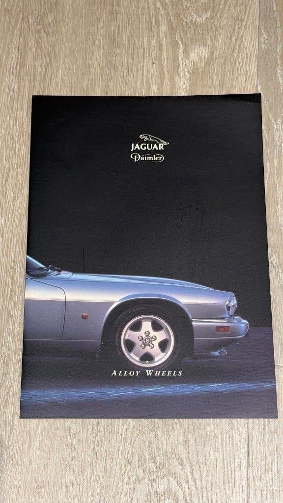 Jaguar/Daimler Alloy Wheels brochure – 1993 - XJS / XJ40, Ophalen of Verzenden, Gelezen, Overige merken