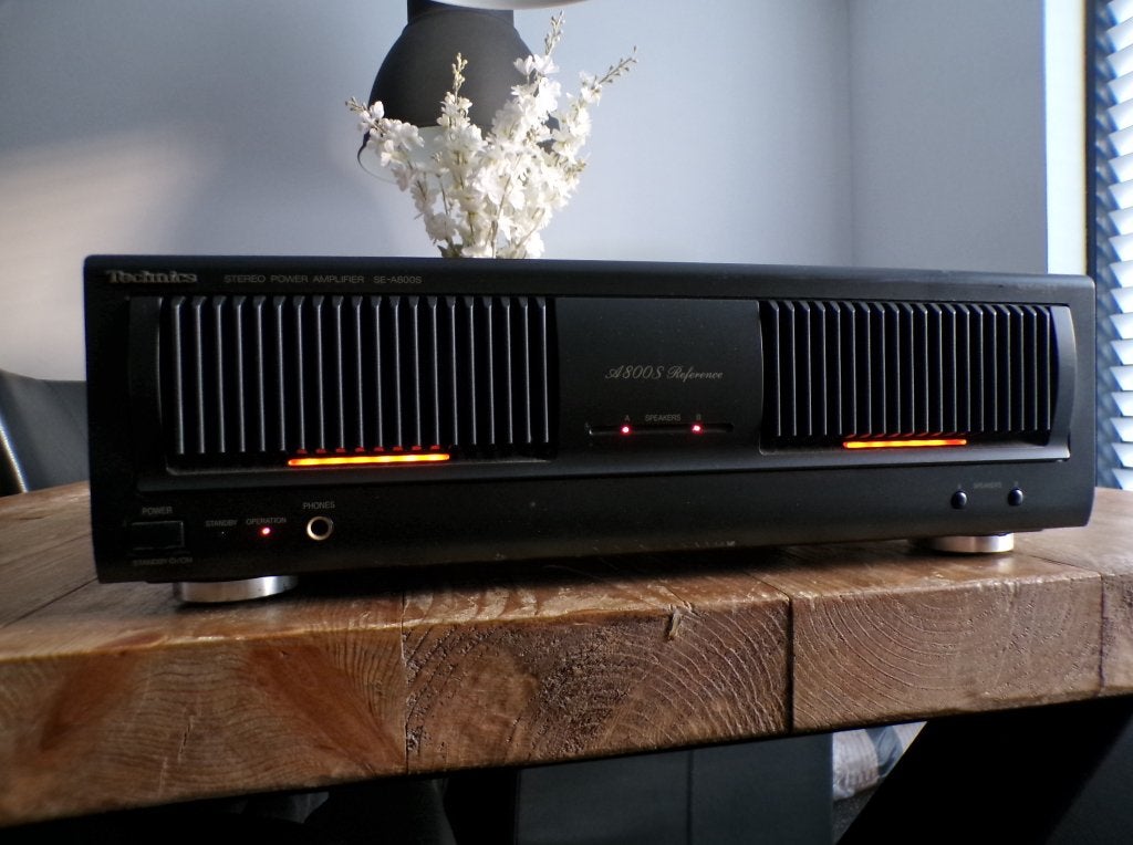 Topklasse Technics Class AA eindversterker type SE-A800s, Overige merken, Ophalen of Verzenden, Zo goed als nieuw, 120 watt of meer