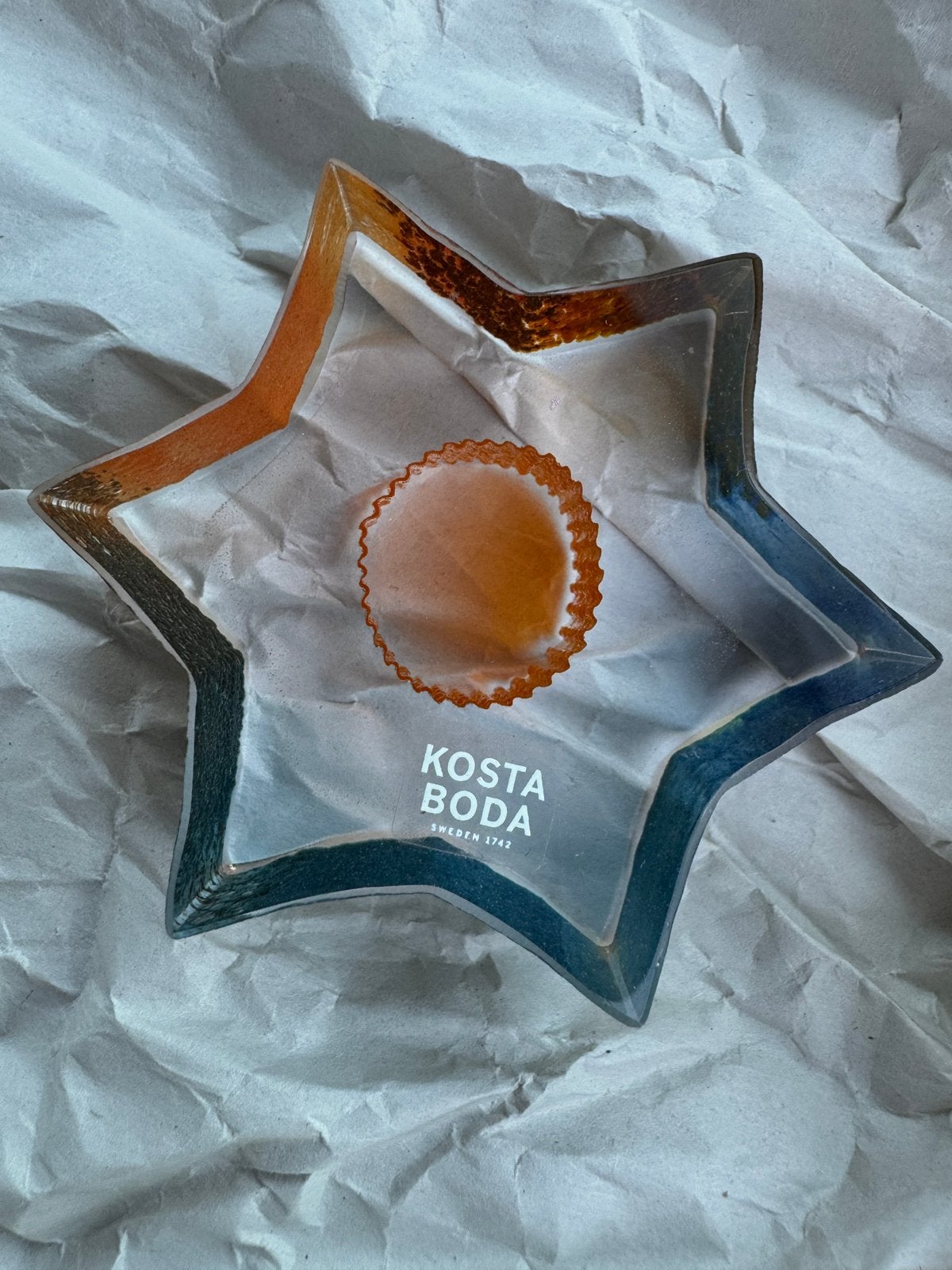 Kosta Boda "Star Sirius", Antiek en Kunst, Antiek | Glas en Kristal, Ophalen of Verzenden