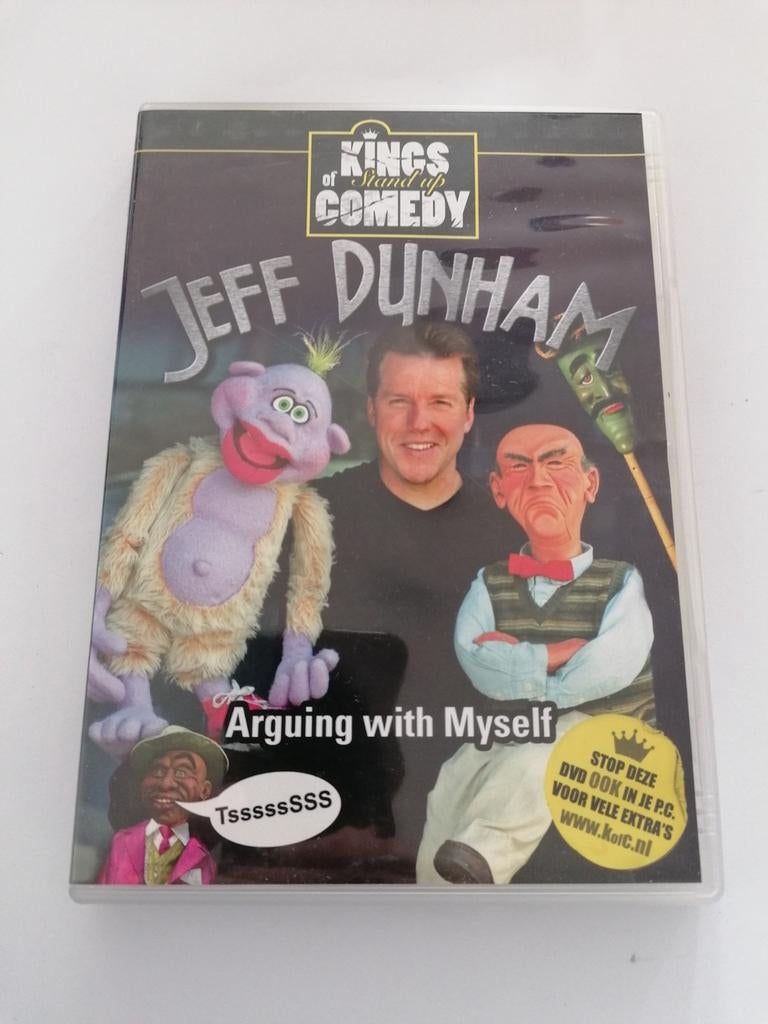 Jeff Dunham Arguing with Myself Kings of Stand Up Comedy DVD, Alle leeftijden, Ophalen of Verzenden, Zo goed als nieuw, Stand-up of Theatershow