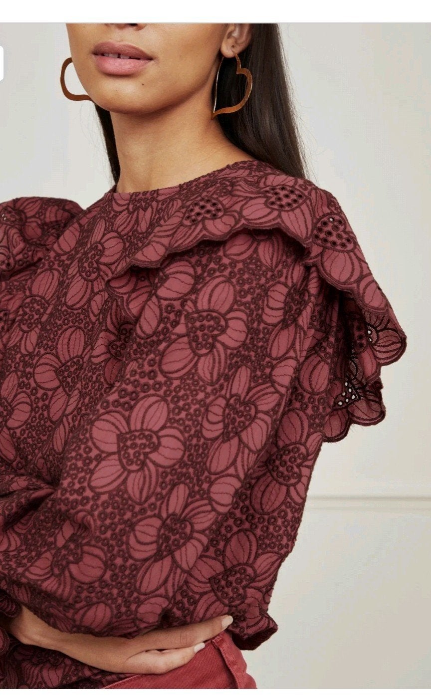 Fabienne Chapot Kasja top/ blouse maat 36 *nieuw *, Kleding | Dames, Fabienne Chapot, Ophalen of Verzenden, Nieuw, Maat 36 (S)