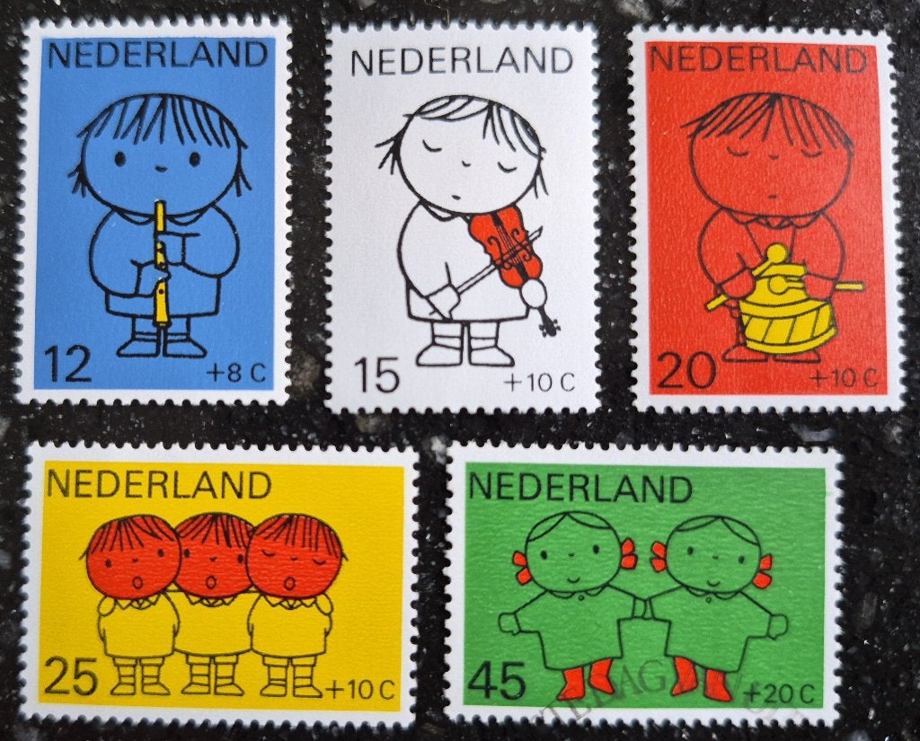 POSTZEGELS NEDERLAND 1969 DICK BRUNA POSTFRIS, Postzegels en Munten, Postzegels | Nederland, Verzenden, Na 1940, Postfris