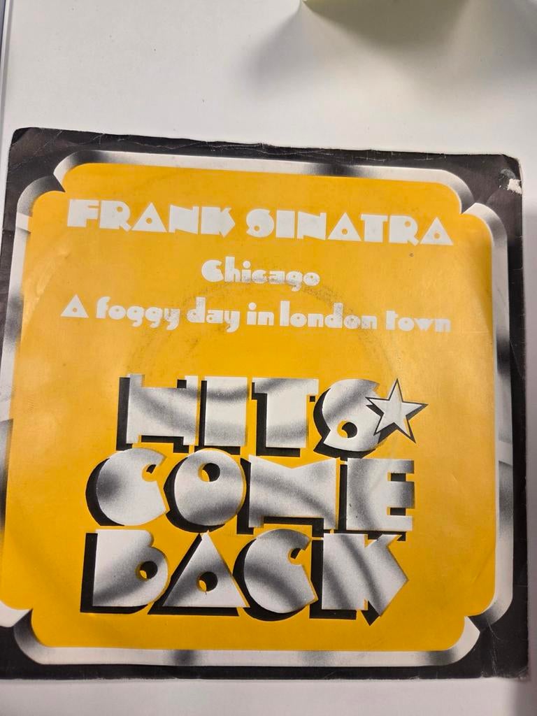 Frank Sinatra Chicago 7 inch singel vinyl, Ophalen of Verzenden, Zo goed als nieuw, Overige formaten