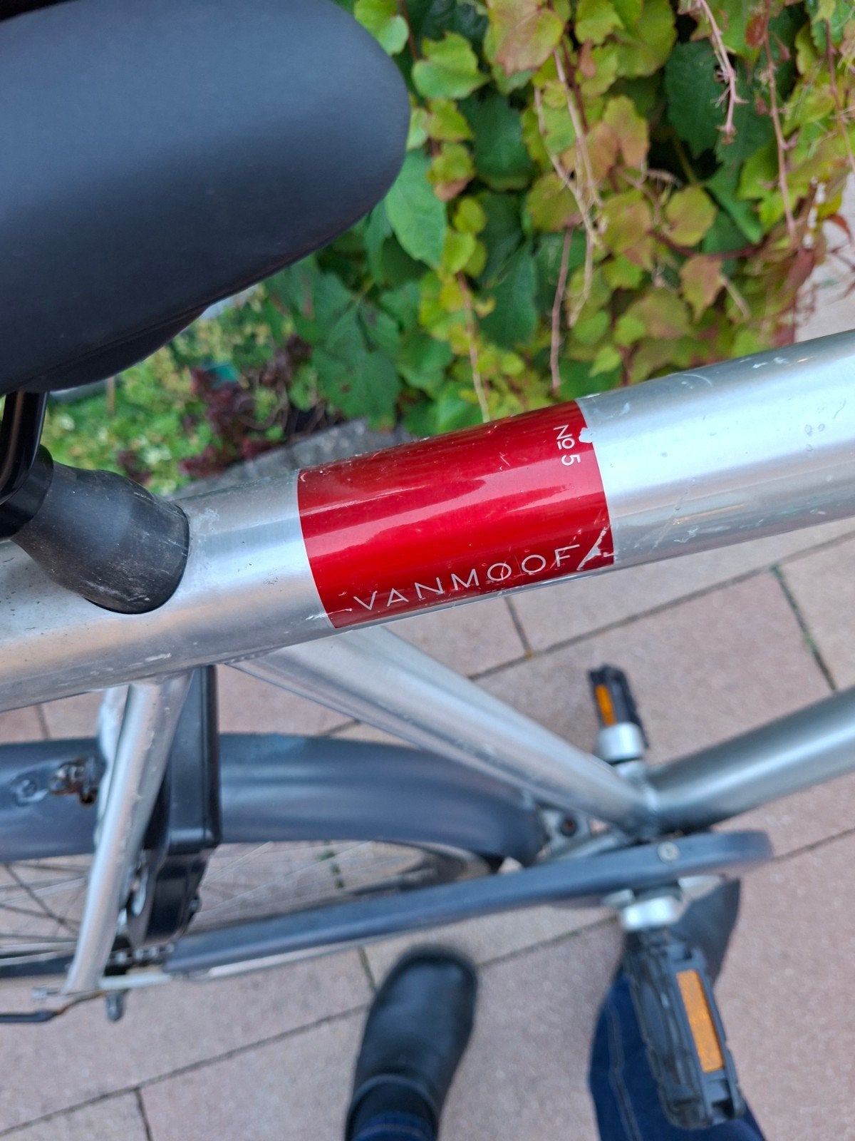 VanMoof Van Moof No. 5 Single Speed heren Fiets 26 inch, Terugtraprem, Gebruikt, 53 tot 57 cm, Ophalen