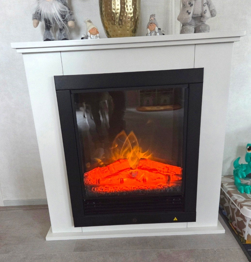 Sfeerhaard / elektrische haard – 1800 W, Huis en Inrichting, Ophalen, Zo goed als nieuw, Vrijstaande haard, Elektrische haard