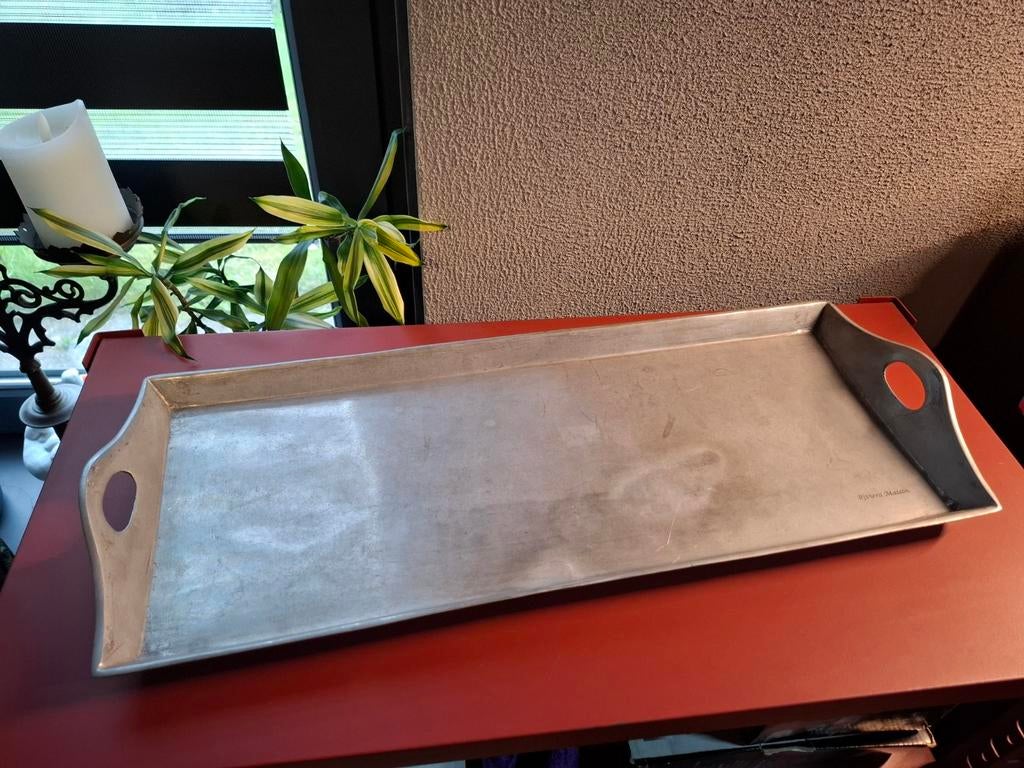Riviera Maison serveerblad/decoratieve metalen schaal, Ophalen