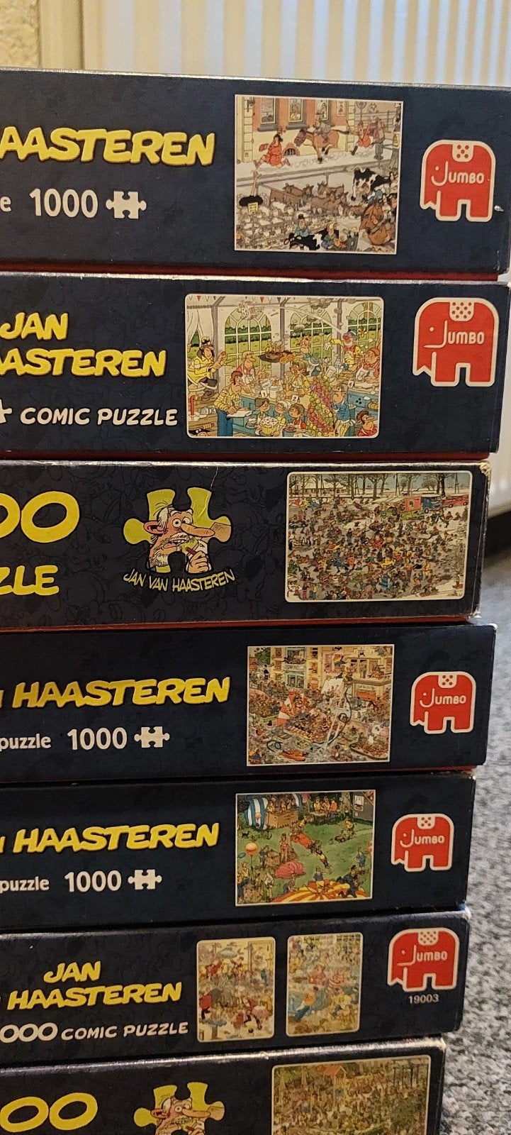 jan van haasteren, Ophalen of Verzenden, 500 t/m 1500 stukjes, Zo goed als nieuw