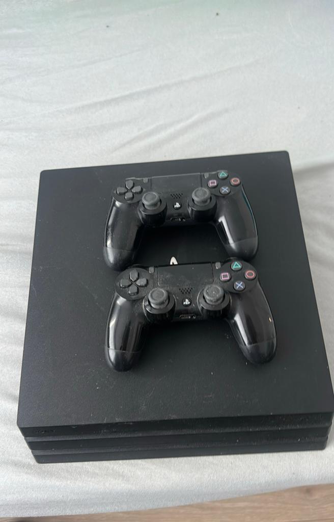 Playstation 4 Pro 1TB (1controller), Ophalen, Gebruikt, 1 TB, Met 1 controller