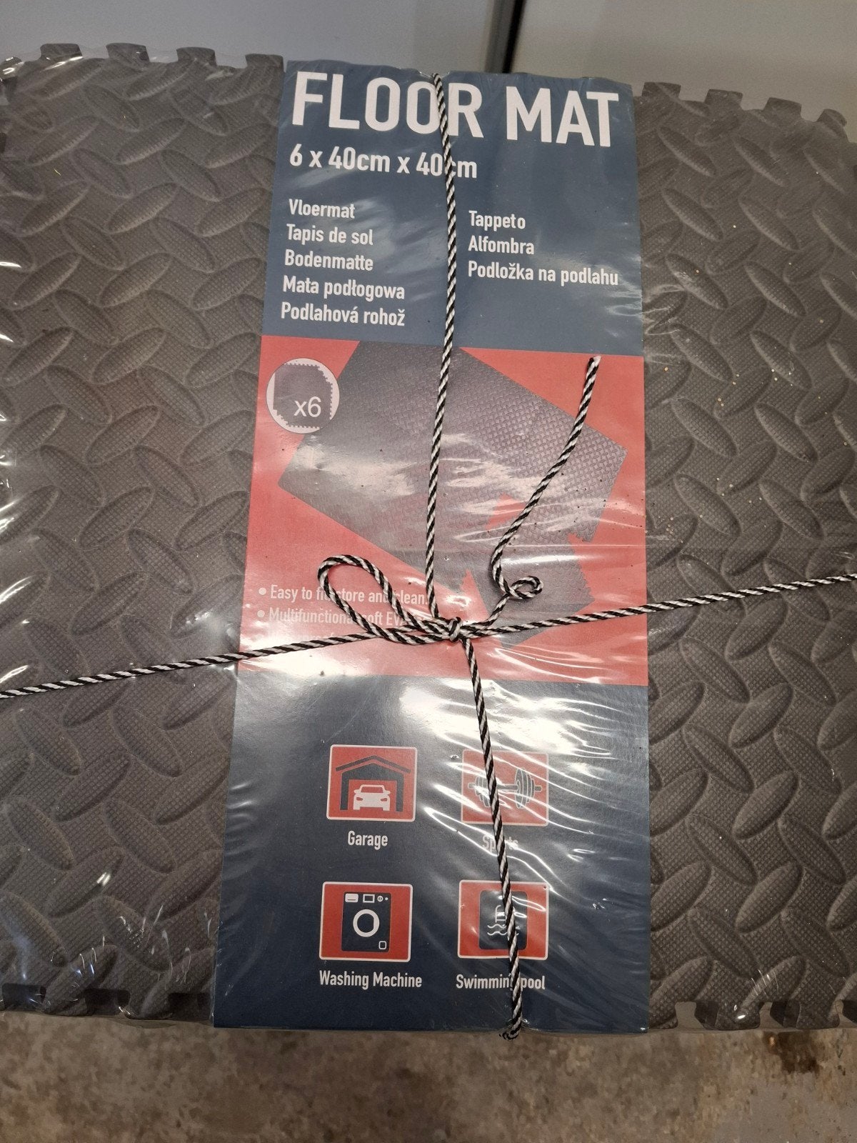 Action Vloermatten 40x40 cm - 5 sets van 6 stuks (Nieuw), Huis en Inrichting, Stoffering | Tapijten en Kleden, Minder dan 50 cm
