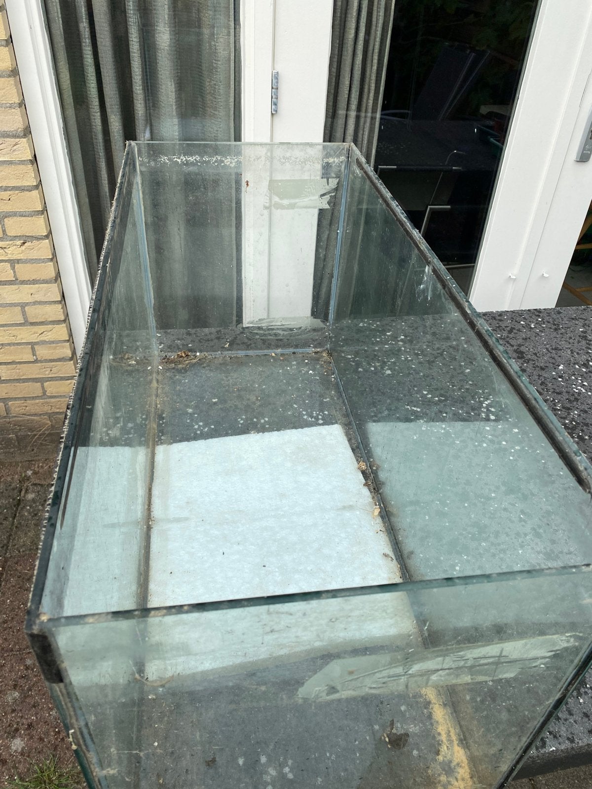 gratis aquarium's verschillende maten, Dieren en Toebehoren, Ophalen, Gebruikt, Leeg aquarium
